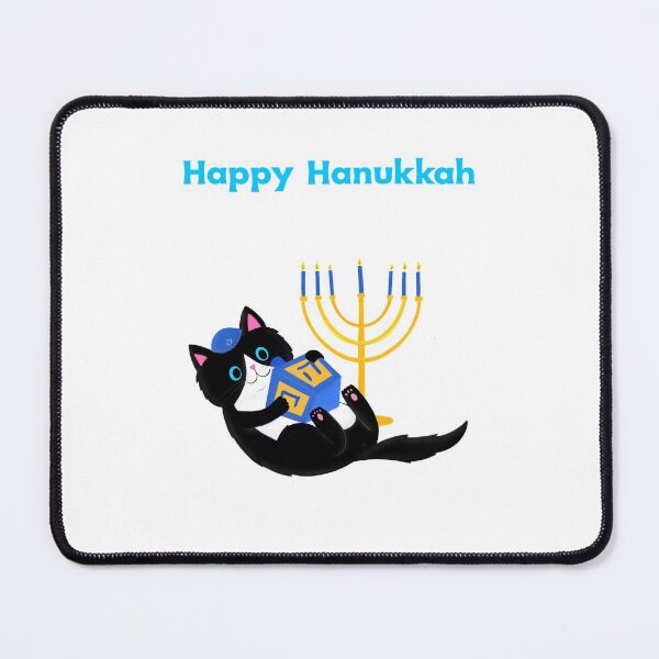 Item preview, Happy Hanukkah - Cat designed and sold by Mechanical-Artt.