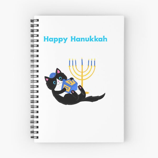Item preview, Happy Hanukkah - Cat designed and sold by Mechanical-Artt.