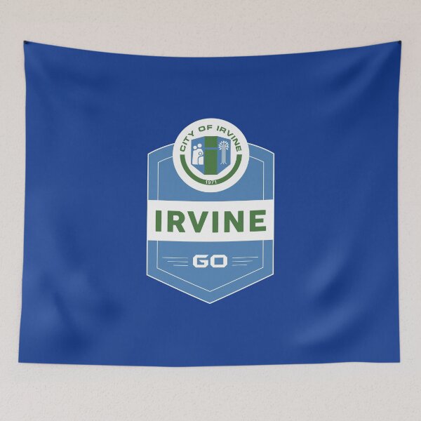 Item preview, IRVINE FLAG designed and sold by MarkMotta.