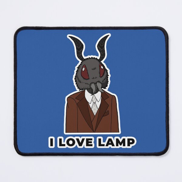 Item preview, Mothman Love Lamp designed and sold by kayability.