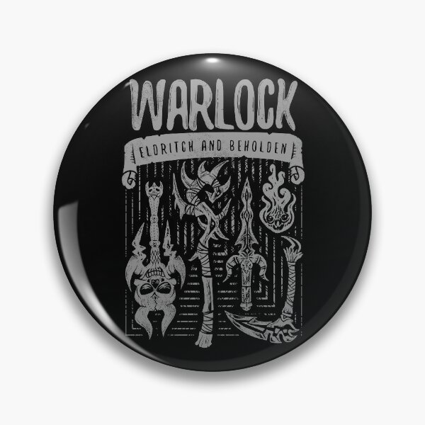 Item preview, WARLOCK - Eldritch And Beholden (dark) designed and sold by RoleplayRealm.