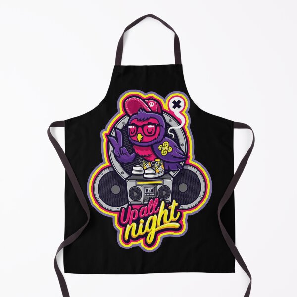 Item preview, DJ bird up all night designed and sold by ILIASSART.