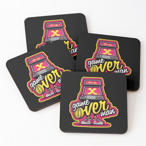 Item preview, Pink machine "Game over men" designed and sold by ILIASSART.