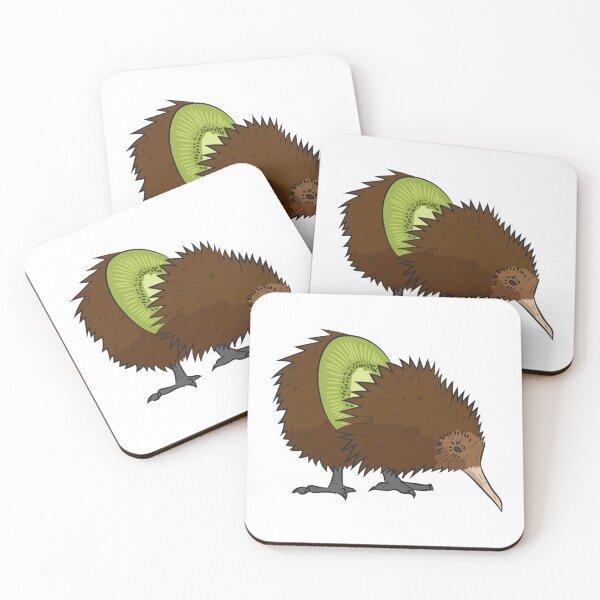 Item preview, Kiwi - delicious fruit and bird of New Zealand   designed and sold by Sam-Studio.