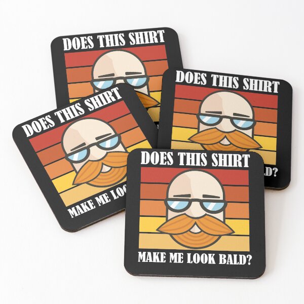 Item preview, Does This Shirt Make Me Look Bald? designed and sold by Club7Studios.