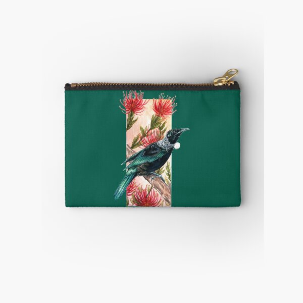 Item preview, New Zealand Tui in Pohutukawa   designed and sold by Sam-Studio.