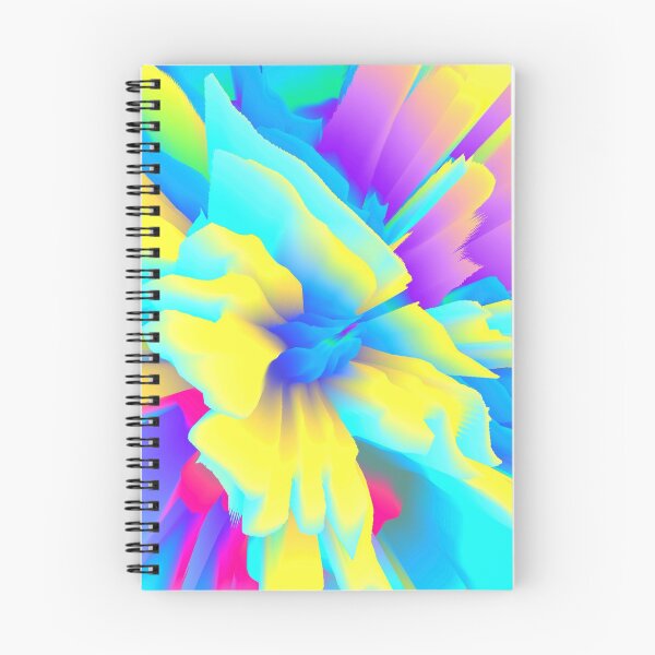 Item preview, Abstract Pastel Colored Layered Fractal Flower designed and sold by SXW Designs.
