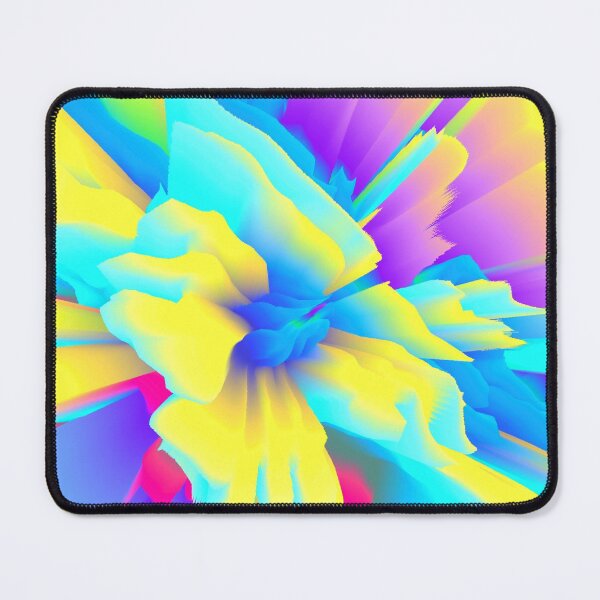 Item preview, Abstract Pastel Colored Layered Fractal Flower designed and sold by SXW Designs.