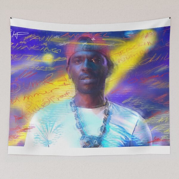 Item preview, dolph,rapper,rap,angel,rip,music,album,sketch,graffiti,colorful,tribute,death,respect,hiphop,dumb,poster,wall art,decor,canvas,cool,dope,famous designed and sold by spacesbydee.