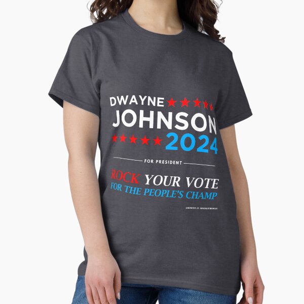 Item preview,  Vote The Rock 2024 President Dwayne Johnson Election (white) designed and sold by Smark Out Moment.