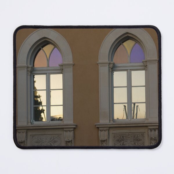 Item preview, Iridescent Pastels at Sunset - Syracuse Arched Windows designed and sold by Georgia Mizuleva.