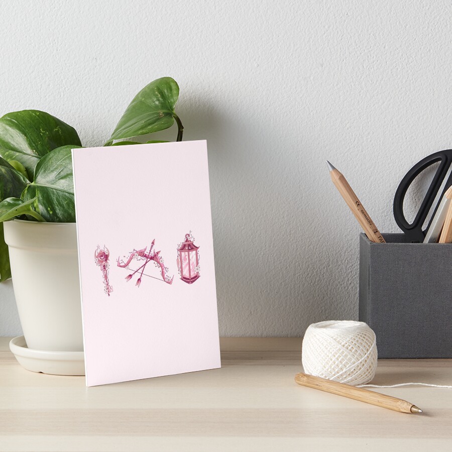 Item preview, Art Board Print designed and sold by legendofsachi.