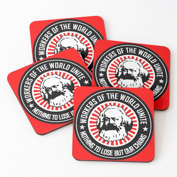 Item preview, MARX - WORKERS OF THE WORLD UNITE designed and sold by sociographix.