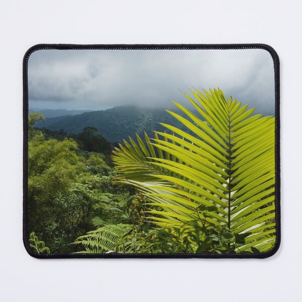 Item preview, Tropical Rainforest - Jungle Green and Rain Clouds designed and sold by Georgia Mizuleva.