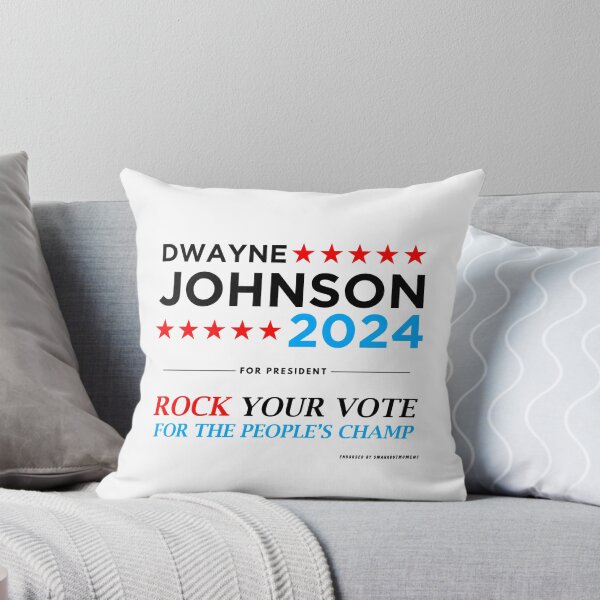 Item preview, Vote The Rock 2024 President Dwayne Johnson Election (black) designed and sold by Smark Out Moment.