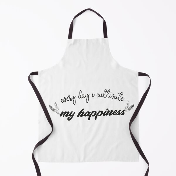 Item preview, every day i cultivate my happiness,Funny quote designed and sold by aydidi.