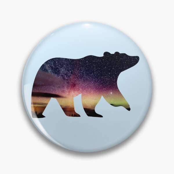 Item preview, Starry Night Bear Silhouette  designed and sold by LukjanovArt.