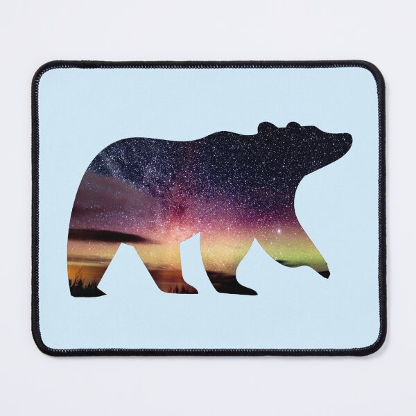 Item preview, Starry Night Bear Silhouette  designed and sold by LukjanovArt.