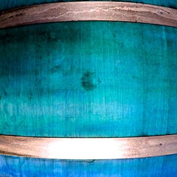 Artwork thumbnail, Blue and Silver Barrel by Adelaide Artist Avril Thomas at Magpie Springs by MagpieSprings