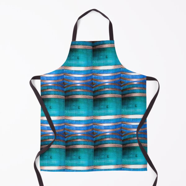 Item preview, Blue and Silver Barrel by Adelaide Artist Avril Thomas at Magpie Springs designed and sold by MagpieSprings.