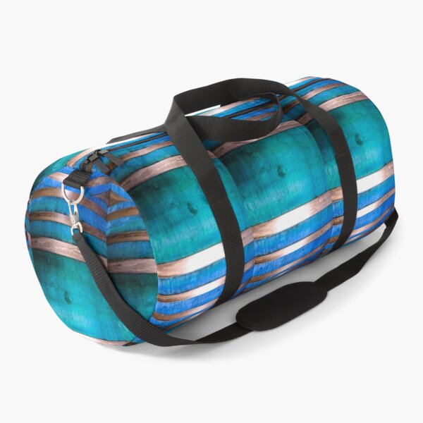 Item preview, Blue and Silver Barrel by Adelaide Artist Avril Thomas at Magpie Springs designed and sold by MagpieSprings.