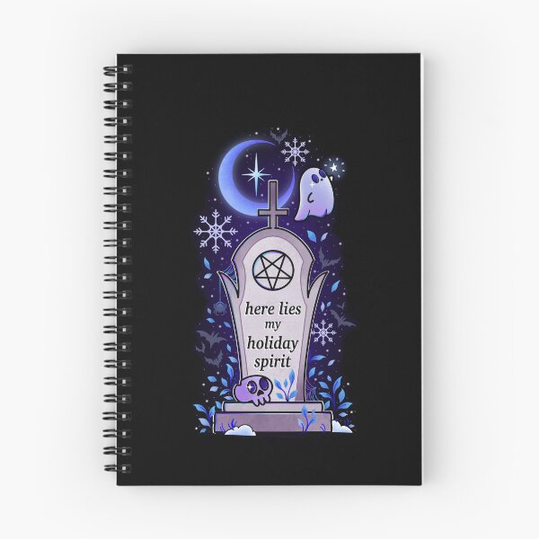 Item preview, Anti holiday tombstone here lies my holiday spirit  designed and sold by Texdoodles.