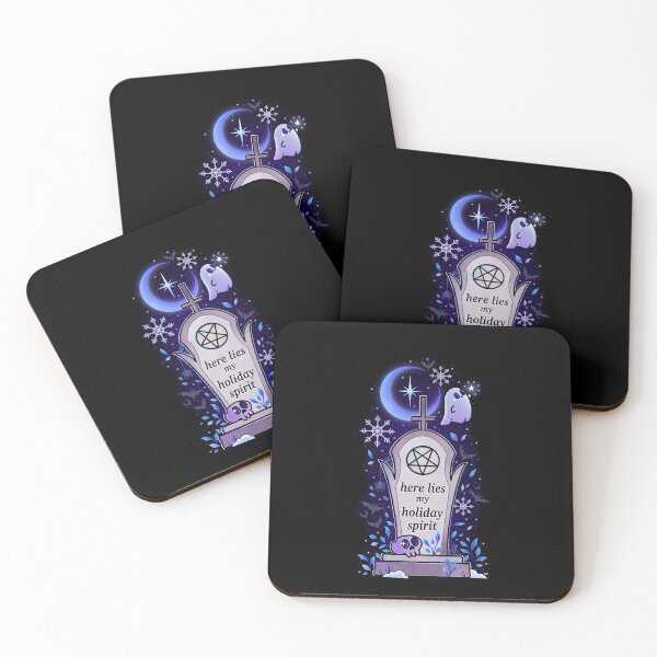 Item preview, Anti holiday tombstone here lies my holiday spirit  designed and sold by Texdoodles.