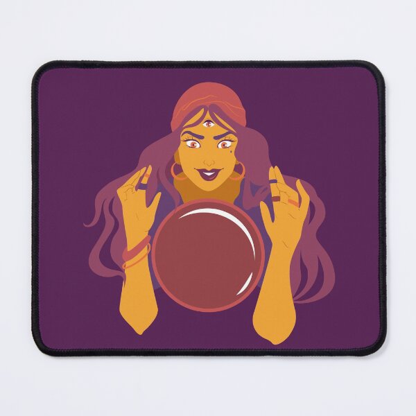Item preview, Showy Witch Vector Illustration designed and sold by AdenorWood.