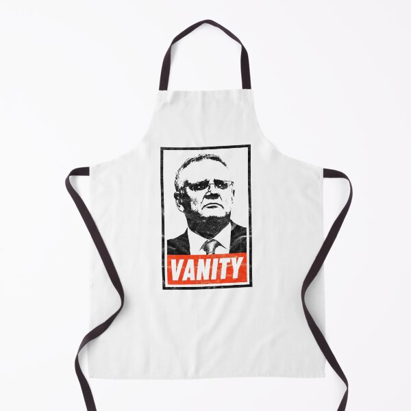 Item preview, Scott Morrison Vanity (White Worn Look) designed and sold by politicalamity.