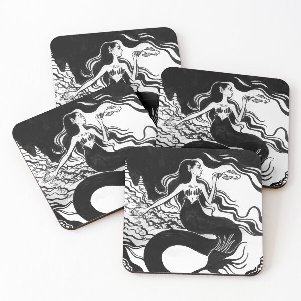 Item preview, Goth Mermaid designed and sold by Julia Friedrich.