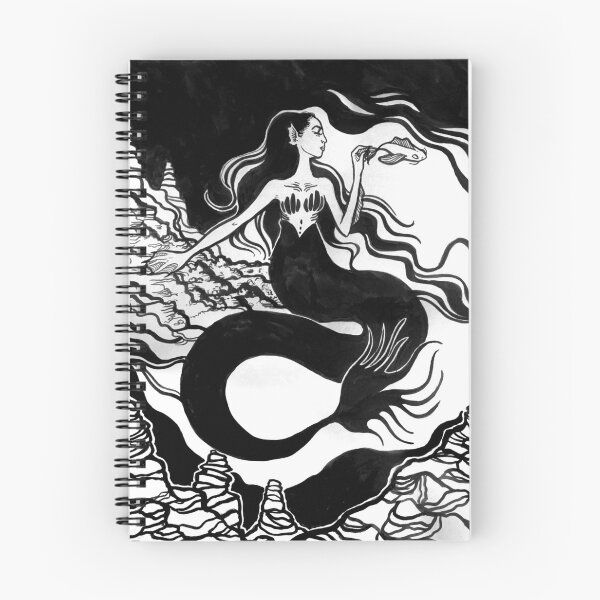 Item preview, Goth Mermaid designed and sold by Julia Friedrich.