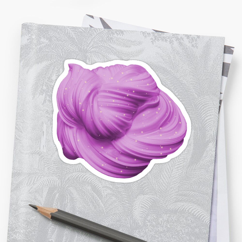 purple-sparkly-slime-sticker-by-slimesquadmerch-redbubble