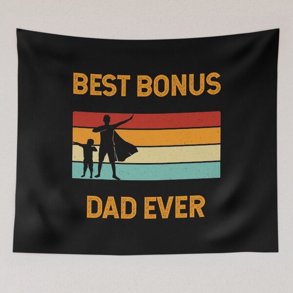 Item preview, Best Bonus Dad Ever Super Hero designed and sold by TKsTees.