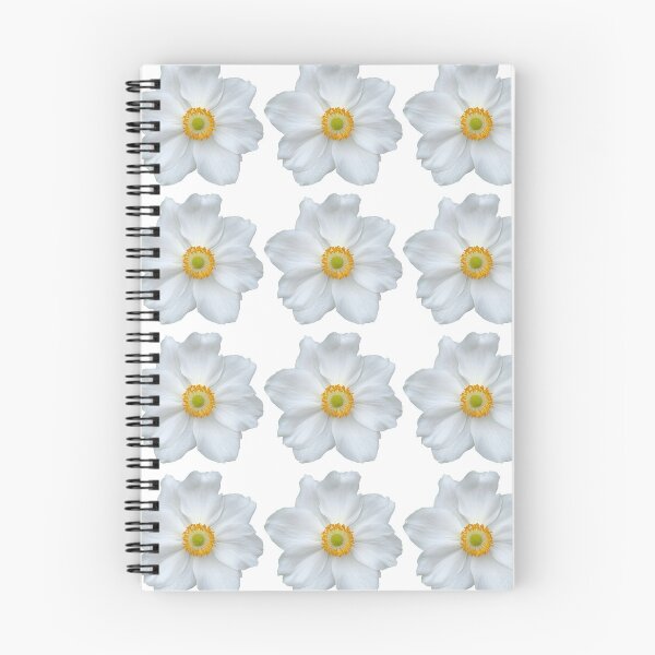 Item preview, White Anemone Flower Still Life Floral Photography designed and sold by CottoVerdi.
