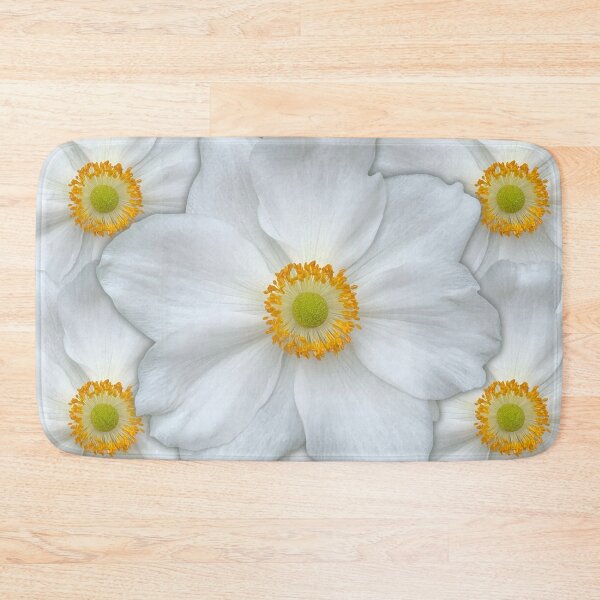 Item preview, White Anemone Flower Still Life Floral Photography designed and sold by CottoVerdi.