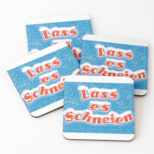 Item preview, Lass es Schneien- Let it snow in German designed and sold by PandLcreations.