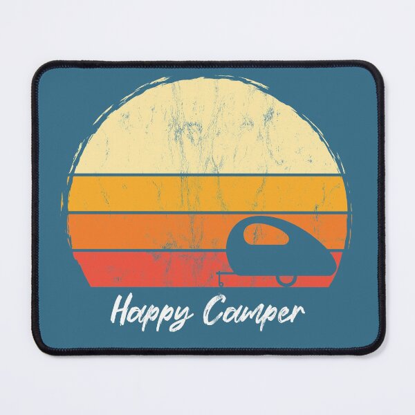 Item preview, Teardrop Camper Sunset Silhouette - Happy Camper designed and sold by neilcooperphoto.