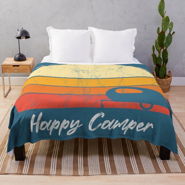 Item preview, Teardrop Camper Sunset Silhouette - Happy Camper designed and sold by neilcooperphoto.