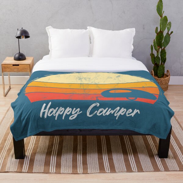 Item preview, Teardrop Camper Sunset Silhouette - Happy Camper designed and sold by neilcooperphoto.