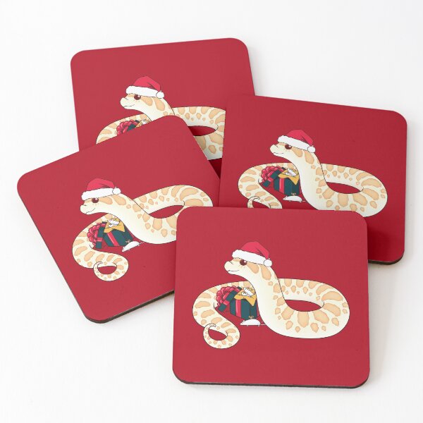 Item preview, Albino Western Hognose Snake Christmas Edition II designed and sold by anacecilia.