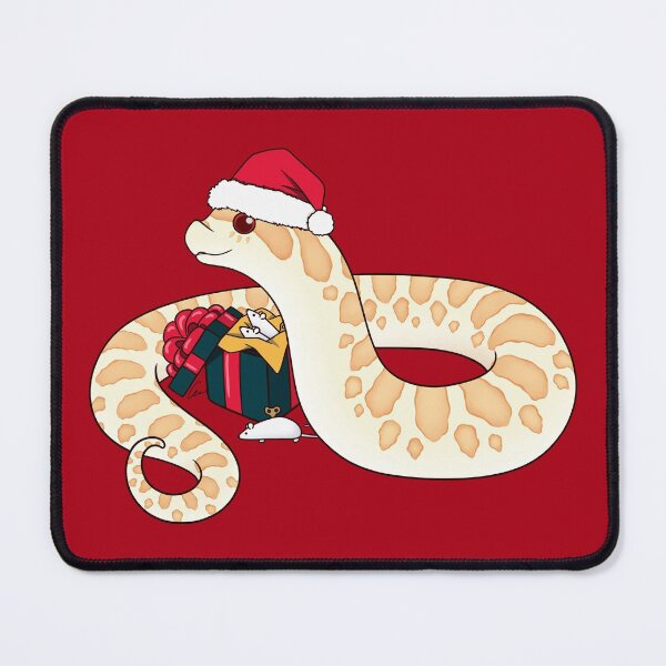 Item preview, Albino Western Hognose Snake Christmas Edition II designed and sold by anacecilia.