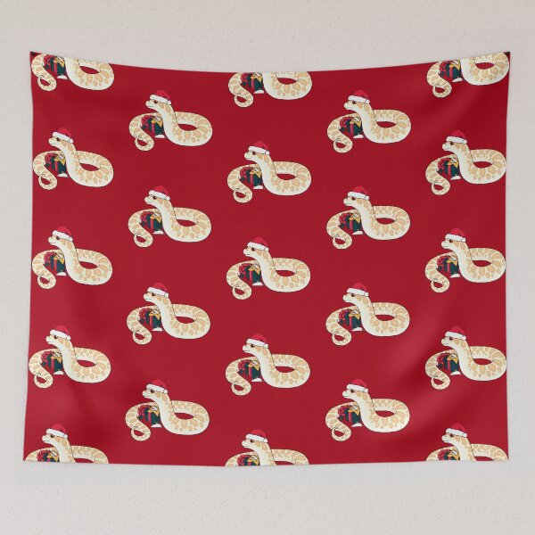 Item preview, Albino Western Hognose Snake Christmas Edition II designed and sold by anacecilia.