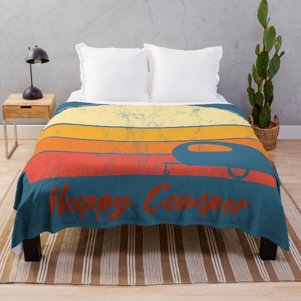 Item preview, Teardrop Camper Sunset Silhouette - Happy Camper designed and sold by neilcooperphoto.