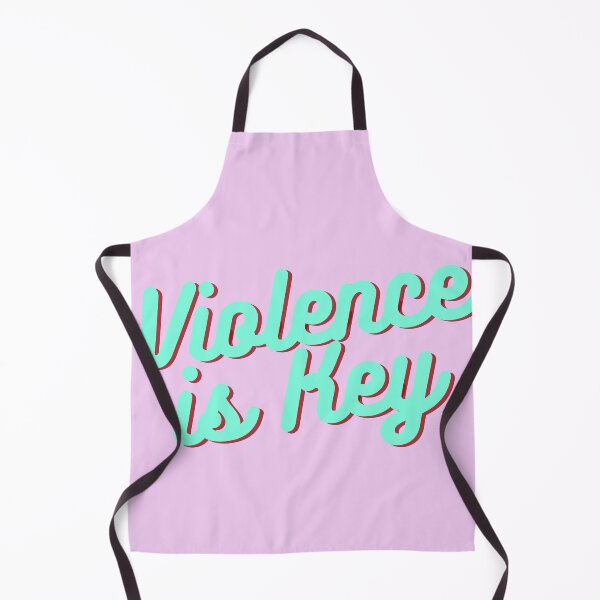 Item preview, Violence is Key (Blue) designed and sold by oldbagofbones.