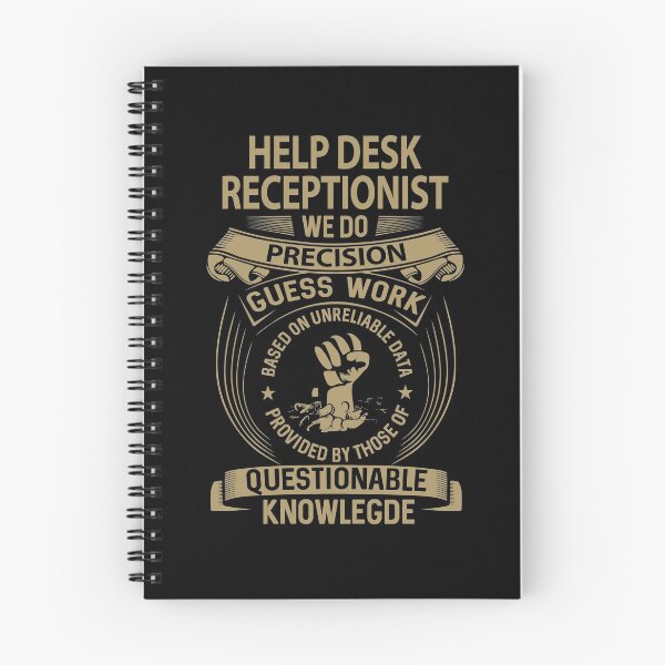 Item preview, Help Desk Receptionist T Shirt - We Do Precision Job Gift Item Tee designed and sold by paneczkopat.