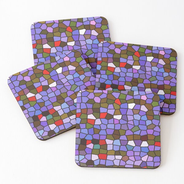Item preview, Sacred abstract geometric mosaic with dots pattern designed and sold by Ralek.