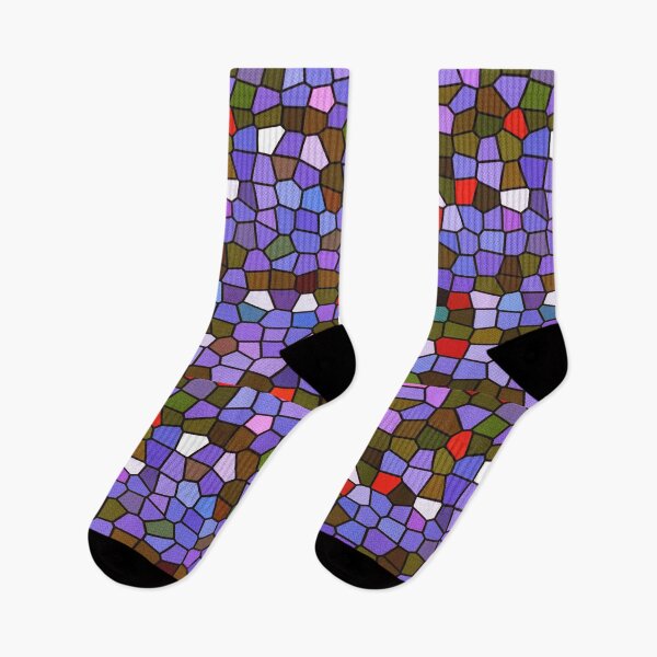 Item preview, Sacred abstract geometric mosaic with dots pattern designed and sold by Ralek.