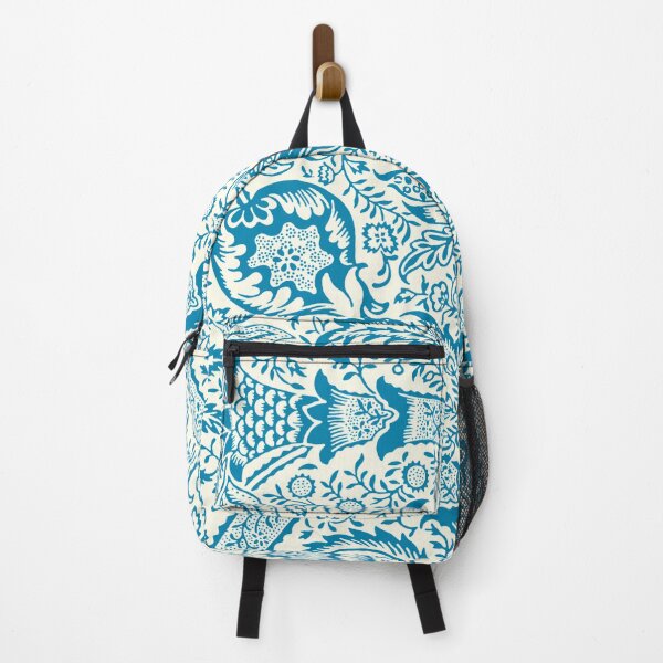 Item preview, William Morris Blue Indian pattern - Museum Exhibition Art designed and sold by AesthetesLegacy.