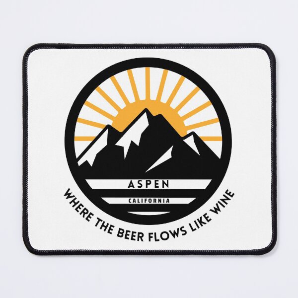 Item preview, Aspen, California - where the beer flows like wine - Dumb & Dumber designed and sold by Primotees.