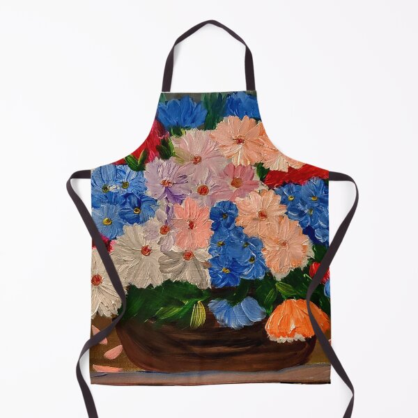 Item preview, A lovely basket of of mixed flowers  designed and sold by kkartwork.